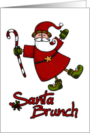 invitation - Santa Brunch card