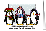 Merry Christmas - German card