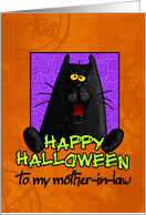 happy halloween - mother-in-law card