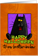 happy halloween - brother-in-law card