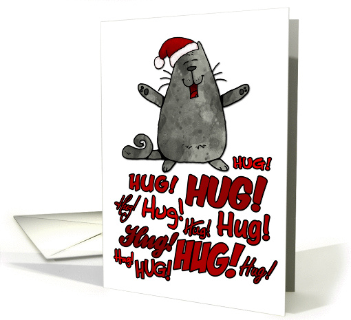 12 Christmas hugs card (267050)