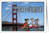 San Francisco Marathon - well done! card