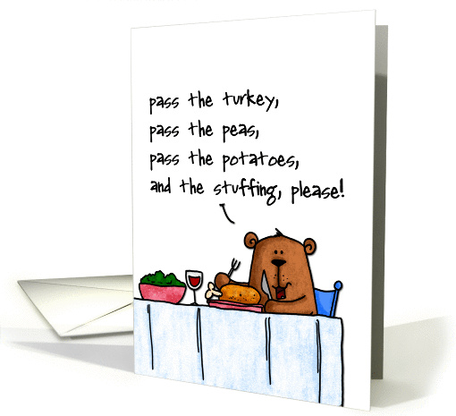thanksgiving - miss you card (299229)