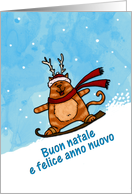 buon natale - Italian card