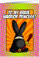 Warrior Princes - For Pediatric Cancer Patient card