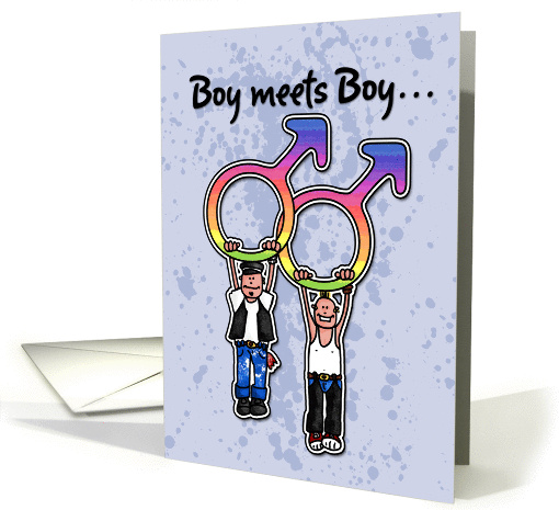 Gay Commitment Ceremony Congratulations card (384820)