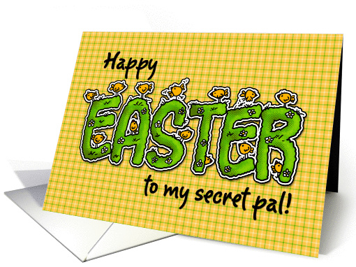 Happy Easter to my secret pal card (387698)