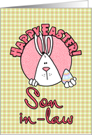 Happy Easter - son-in-law card