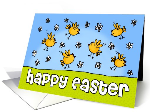 chicks - Happy Easter card (397117)