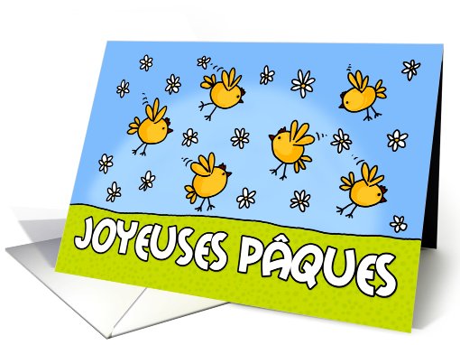chicks - Joyeuses Pques card (397129)