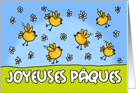 chicks - Joyeuses Pques card