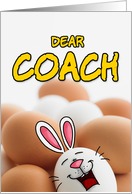 eggcellent easter - coach card