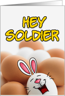 eggcellent easter - soldier card