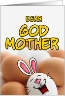eggcellent easter - godmother card