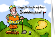 Happy B-day - grandnephew card