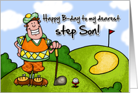 Happy B-day - step son card