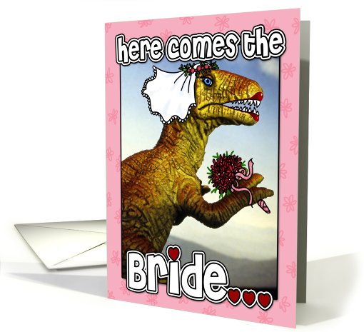 Here comes the bride...zilla! card (411501)
