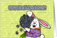 Congratulations - well done card