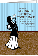 You Gain Strength, Spirit and Courage card