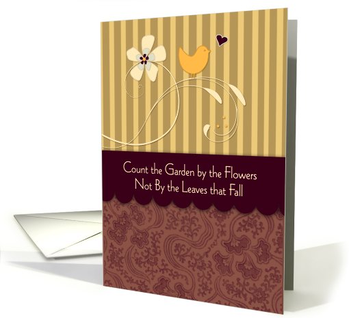 Count the Garden by the Flowers card (449973)