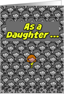 One in a Million Daughter Happy Mother’s Day card