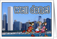 Chicago Marathon - Well done! card