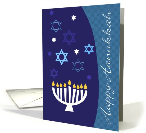 Menorah - Hanukkah card (689606)