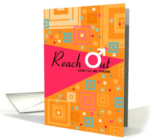 Reach Out  - Support for Gay Youth card (752203)