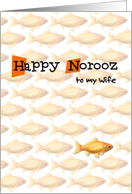 Happy Norooz - to my wife card