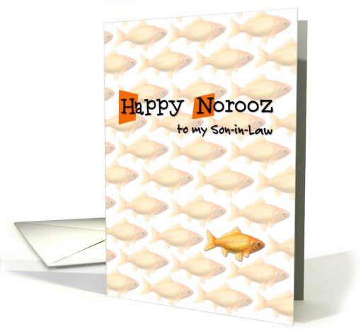 Happy Norooz - to my son-in-law card (774667)