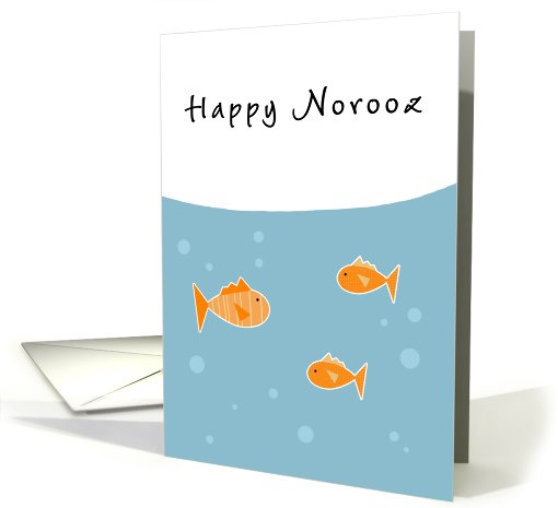 Happy Norooz - goldfish card (775114)