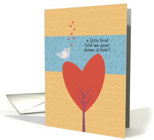 Birdie - Chemo is Over - For Cancer Patient card (814271)