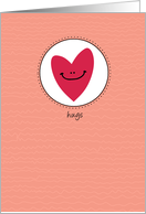 Heart Hugs - Encouragement for Cancer Patient card