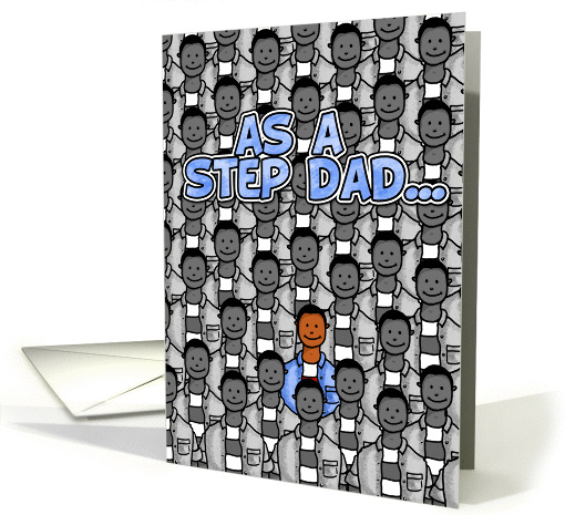 Father's day - Step dad card (817152)