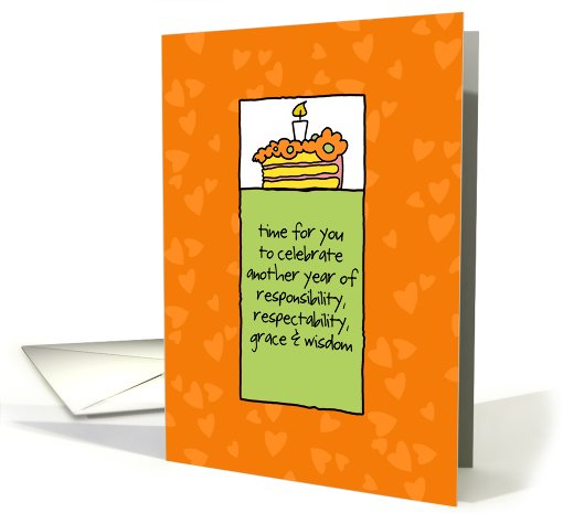 Celebrate Responsibility - For Her card (823273)