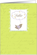 Father - Thinking of U with love card