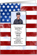 Navy - Sailor - Memorial Day card