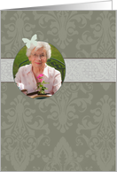 Butterfly Memorial Service Invitation - Customized Photo card