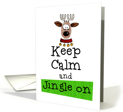 Keep Calm and Jingle On - Christmas card (868399)