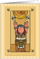 Bee Goddess card
