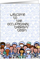 Welcome to the Occupational Therapy Team card