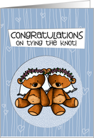 Wedding Congratulations - Lesbian card