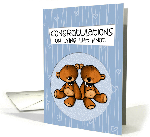 Wedding Congratulations - Gay card (945701)
