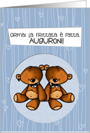 Italian Wedding Congratulations - Gay card