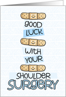 Shoulder Surgery - Bandage - Get Well card