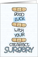 Cataract Surgery - Bandage - Get Well card