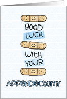 Appendectomy - Bandage - Get Well card