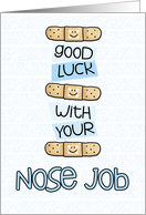 Nose Job - Bandage - Get Well card