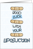 Liposuction - Bandage - Get Well card