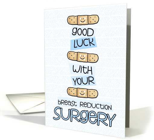 Breast Reduction - Bandage - Get Well card (974627)